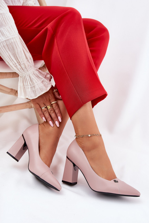 Kurpes ar papēdi Eleganta stila Vinceza 62224 Rozā krāsas Kurpes ar papēdi Eleganta stila Vinceza 62224 Rozā krāsas