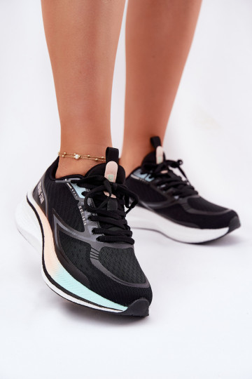 sporta apavi Sieviešu Big Star RR274A160 HI-POLY SYSTEM melnas krāsas