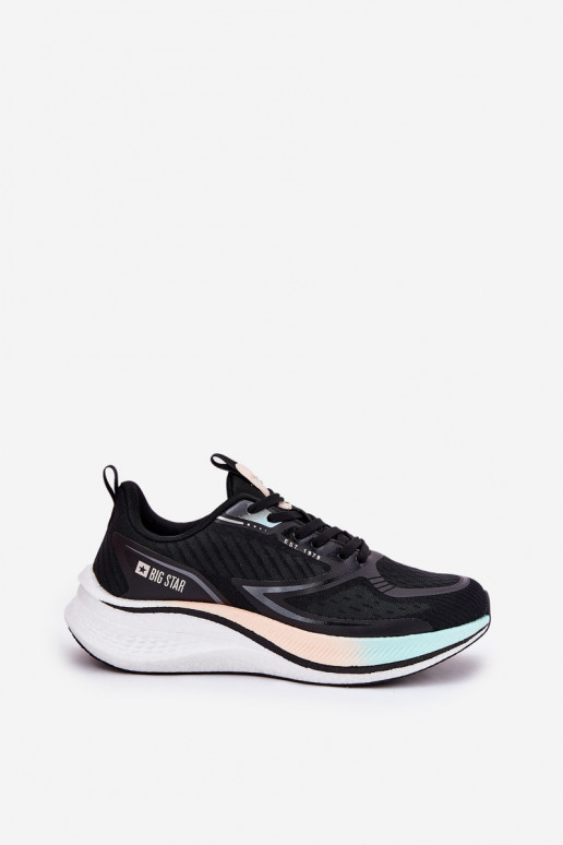 sporta apavi Sieviešu Big Star RR274A160 HI-POLY SYSTEM melnas krāsas