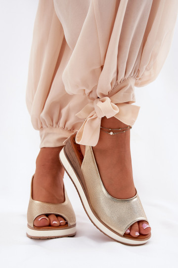 Āda ar platformus basenes Artiker 56C2312 Zelta krāsas 2