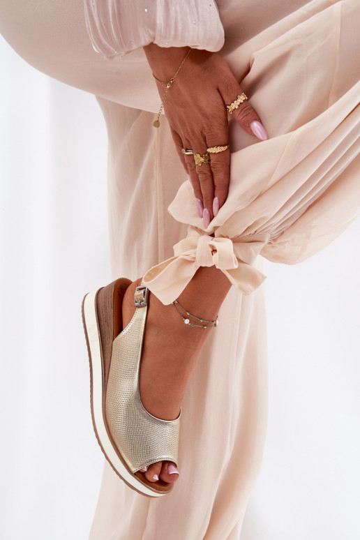 Āda ar platformus basenes Artiker 56C2312 Zelta krāsas