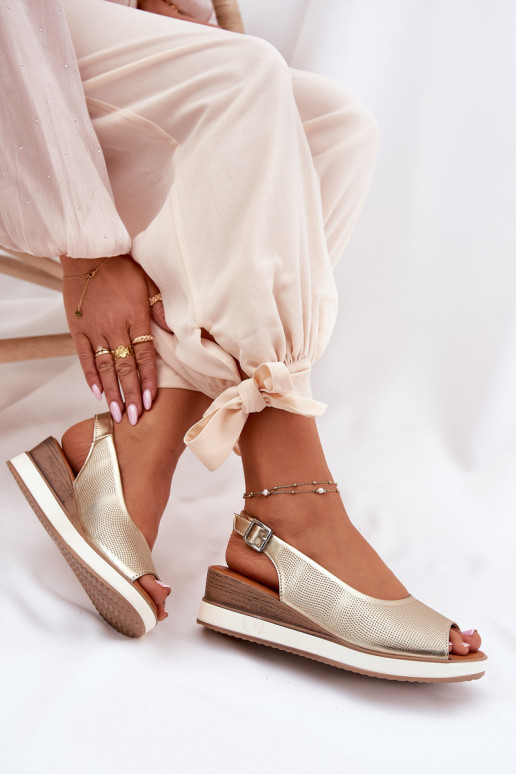 Āda ar platformus basenes Artiker 56C2312 Zelta krāsas