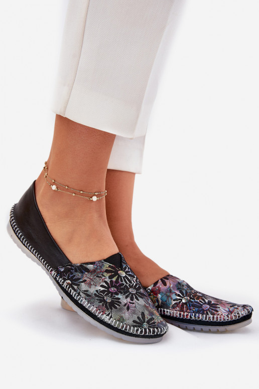 Balerīnas ar rakstiem Tā irciejka T1930-39 melnas krāsas Balerīnas ar rakstiem Tā irciejka T1930-39 melnas krāsas