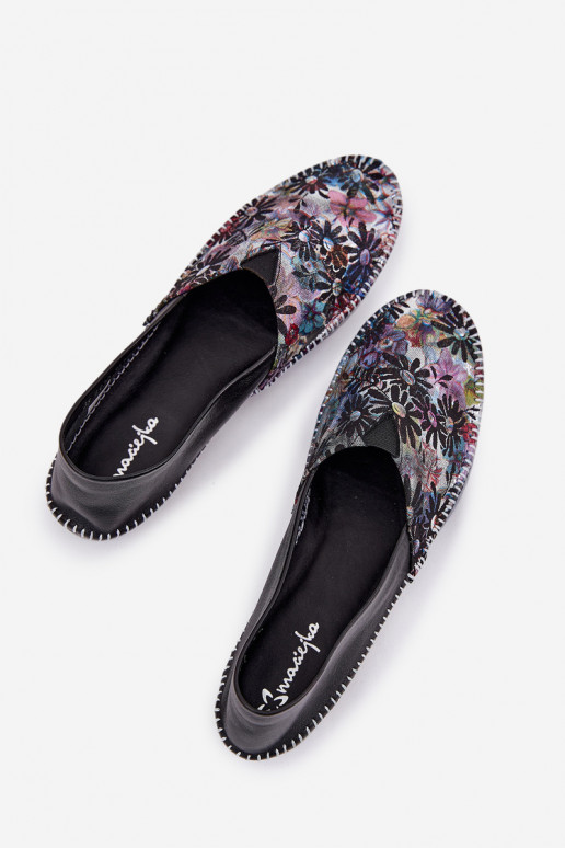 Balerīnas ar rakstiem Tā irciejka T1930-39 melnas krāsas Balerīnas ar rakstiem Tā irciejka T1930-39 melnas krāsas