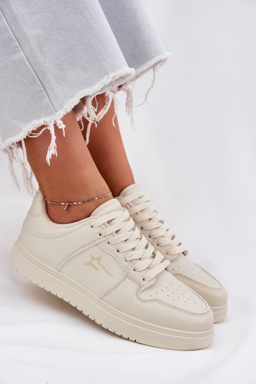 Sneakers modeļa apavi Sieviešu Big Star RR274A243 HI-POLY SYSTEM smilšu krāsas