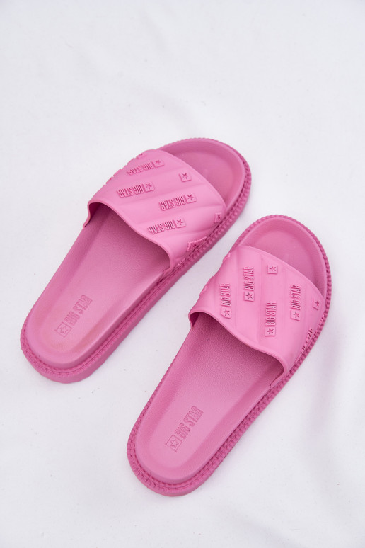 sieviešu čības ar platformu Big Star RR274A541 Rozā krāsas