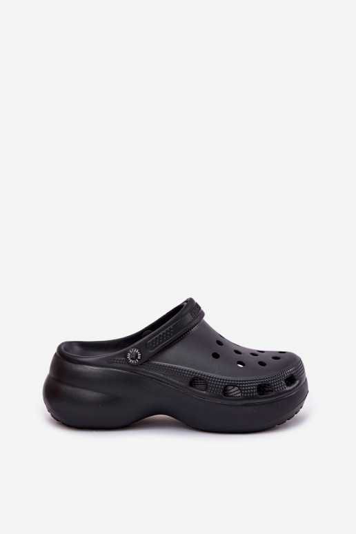 Vieglas čības uz pirksta sieviešu čības Uz masīvas zoles Big Star RR274A118 melnas krāsas Vieglas čības uz pirksta sieviešu čības Uz masīvas zoles Big Star RR274A118 melnas krāsas