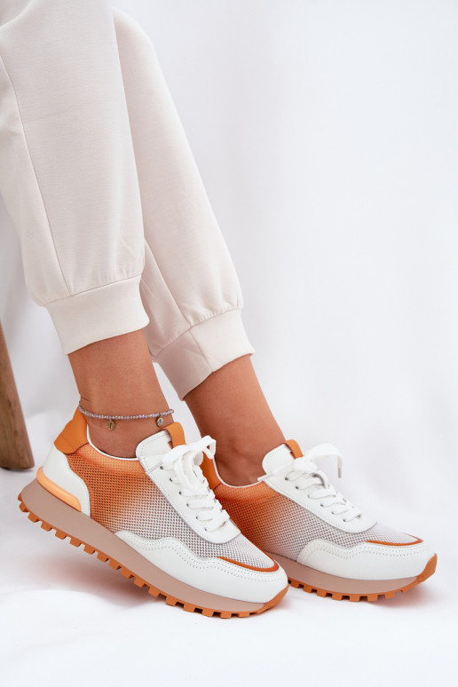 Āda sporta apavi ar tīkliņu Sieviešu... Āda sporta apavi ar tīkliņu Sieviešu...