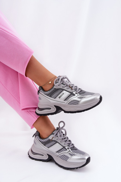 Sieviešu pelēkie sporta apavi Big Star RR274A193