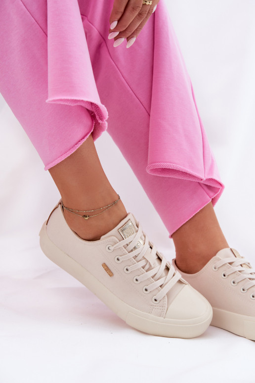 Sieviešu smilšu krāsas brīvā laika apavi Big Star RR274768