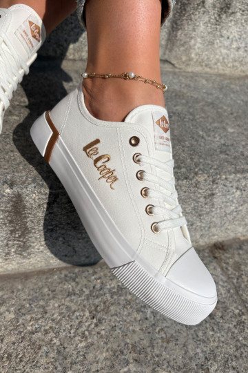 brīvā laika apavi Auduma Sieviešu Lee Cooper LCIN-25-31-3428L baltas krāsas 2