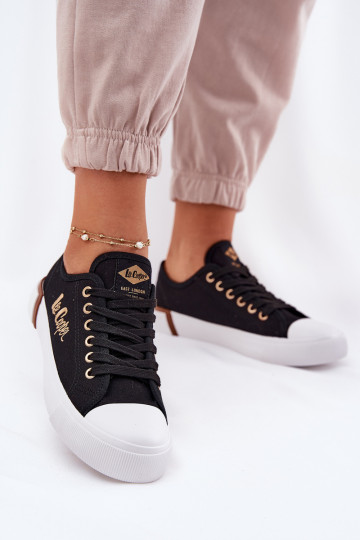 brīvā laika apavi Auduma Sieviešu Lee Cooper LCIN-25-31-3427L melnas krāsas