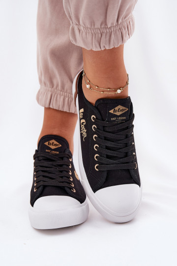 brīvā laika apavi Auduma Sieviešu Lee Cooper LCIN-25-31-3427L melnas krāsas 2