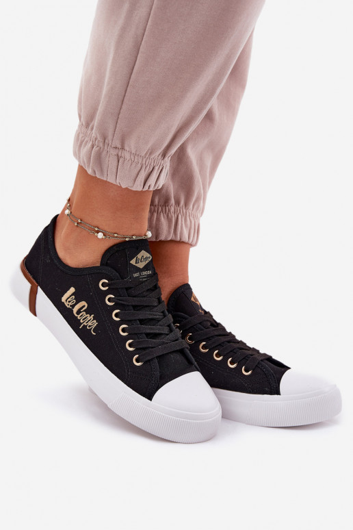 brīvā laika apavi Auduma Sieviešu Lee Cooper LCIN-25-31-3427L melnas krāsas