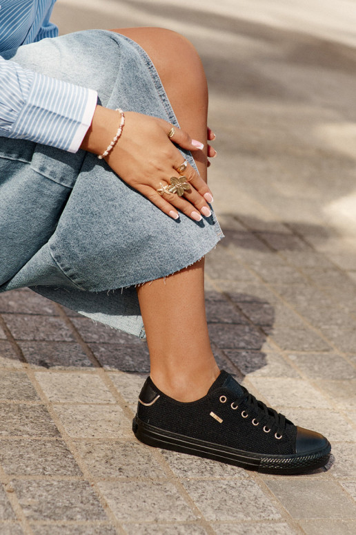 Brīvdienu apavi Big Star RR274765 melnā krāsā