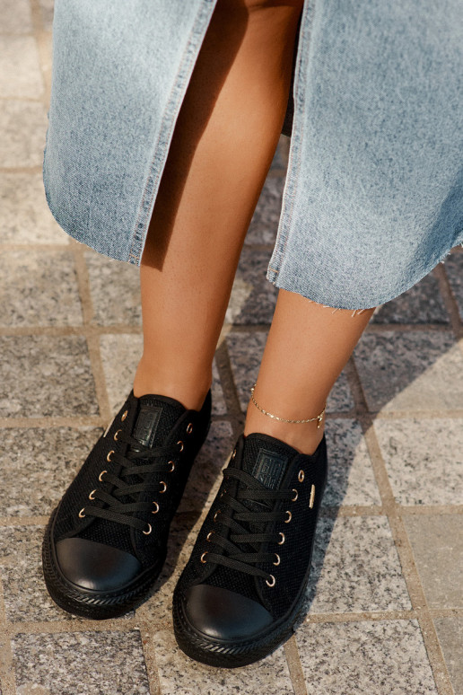 Brīvdienu apavi Big Star RR274765 melnā krāsā