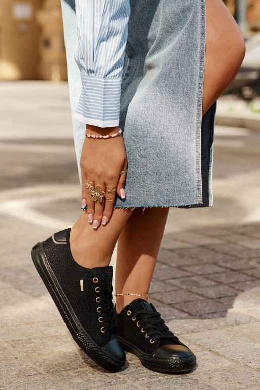 Brīvdienu apavi Big Star RR274765 melnā krāsā