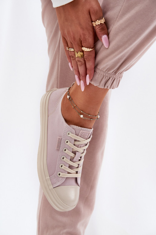 Brīvdienu apavi Big Star RR274732 gaiši rozā tonī