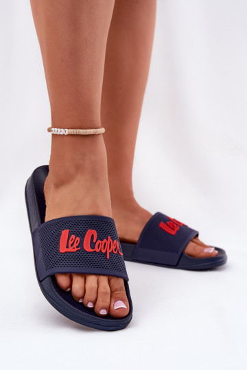 sieviešu čības Lee Cooper LCIN-25-07-3524L tumši zilas krāsas 2
