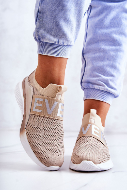 Sieviešu sporta apavi Paslīdēt uz smilšu krāsas Lorane Sieviešu sporta apavi Paslīdēt uz smilšu krāsas Lorane