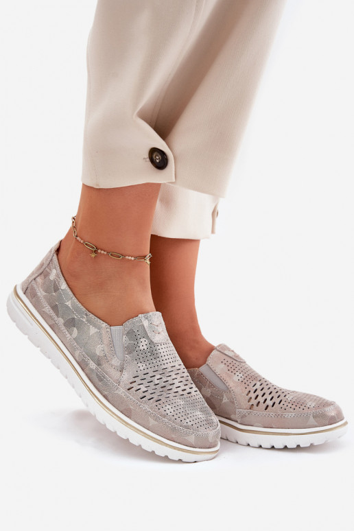 zamšādas apavi  smilšu krāsas-Zelta krāsas Inez zamšādas apavi  smilšu krāsas-Zelta krāsas Inez