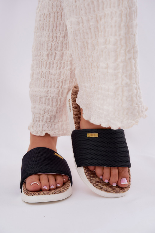 sieviešu čības Big Star RR274A108 melnas krāsas