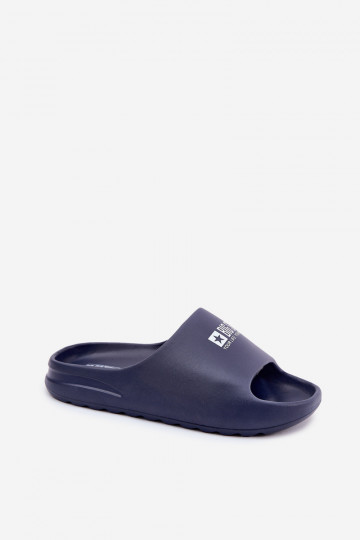 Vieglas čības uz pirksta Čības Vīriešiem Z Logo Big Star RR174A014 tumši zilas krāsas