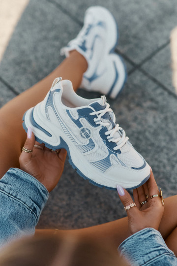 Sneakers modeļa apavi Sieviešu Big Star RR274A190 Zilas krāsas