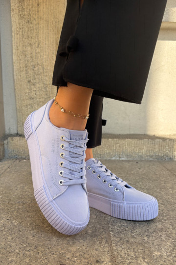 Auduma sieviešu puszābaki Big Star RR274406 Violeta krāsa