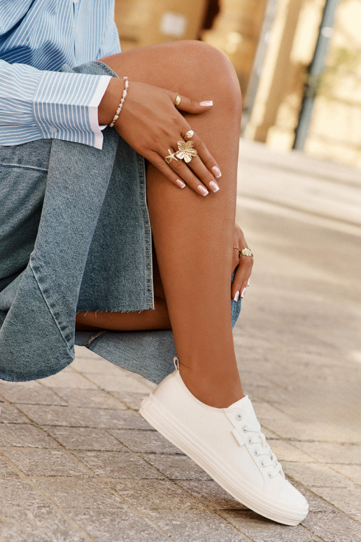 Brīvdienu apavi Big Star RR274730 baltā krāsā