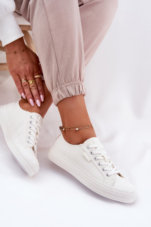 Brīvdienu apavi Big Star RR274730 baltā krāsā