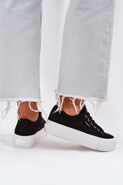 Brīvā laika apavi ar šņorēm Lee Cooper LCIN-25-31-3439L melnā krāsā