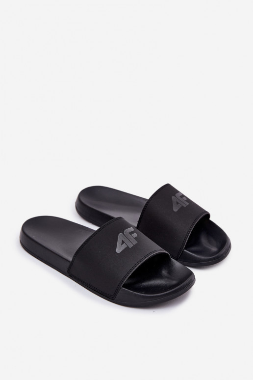 Čības Vīriešiem 4F 4FRMM00FSLIM011-21S melnas krāsas