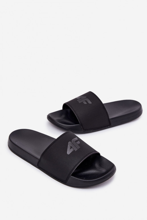 Čības Vīriešiem 4F 4FRMM00FSLIM011-21S melnas krāsas