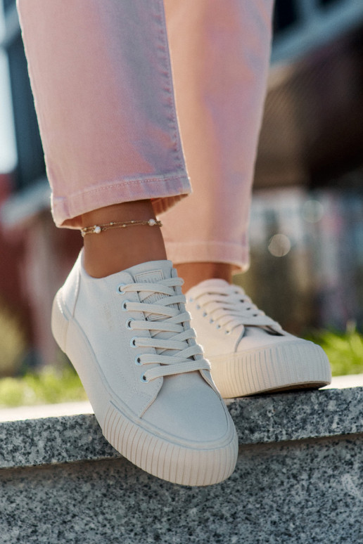 Auduma sieviešu puszābaki Big Star RR274407 smilšu krāsas