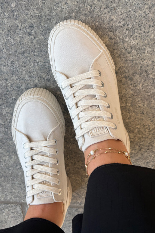 Auduma sieviešu puszābaki Big Star RR274407 smilšu krāsas