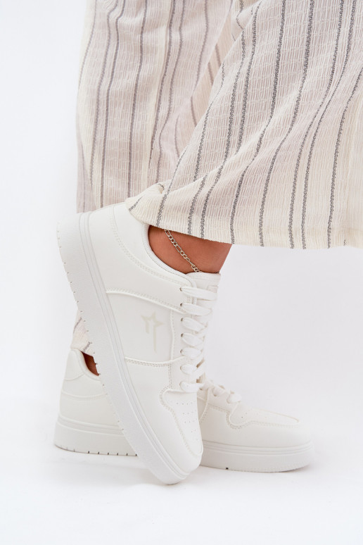 Sneakers modeļa apavi Sieviešu Big Star RR274A241 HI-POLY SYSTEM baltas krāsas