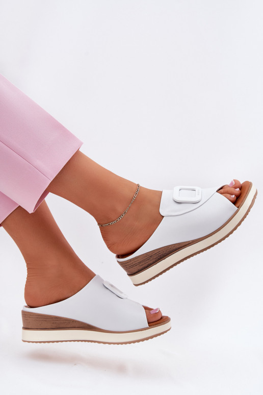 Sieviešu čības Artiker 56C2144 baltas krāsas