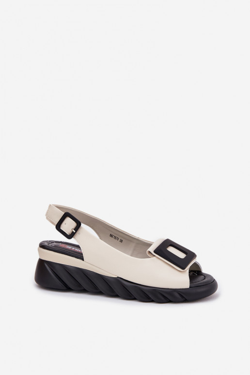 Sieviešu basenes Sieviešu Uz Ķīļa ar dekorāciju Artiker 56C1570 smilšu krāsas