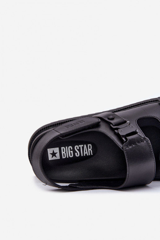 Sieviešu basenes Vīriešiem Big Star RR174086 melnas krāsas