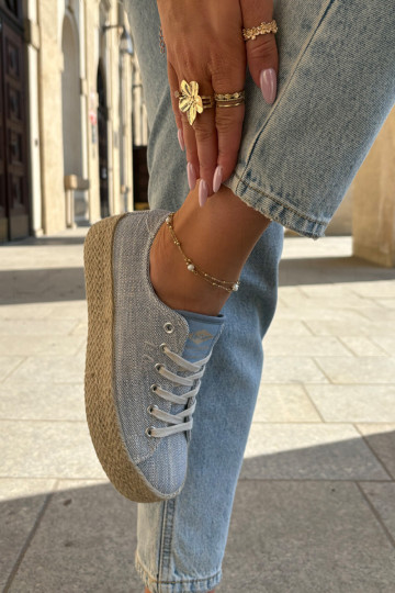 sieviešu puszābaki ar platformu Ar bizi Lee Cooper LCIN-25-02-3283 Zilas krāsas 2