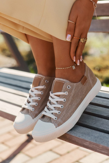 Auduma sieviešu puszābaki Big Star RR274795 smilšu krāsas