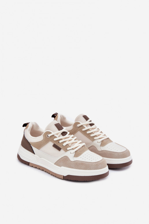 Sneakers modeļa apavi Vīriešiem Big Star RR174604 smilšu krāsas Sneakers modeļa apavi Vīriešiem Big Star RR174604 smilšu krāsas