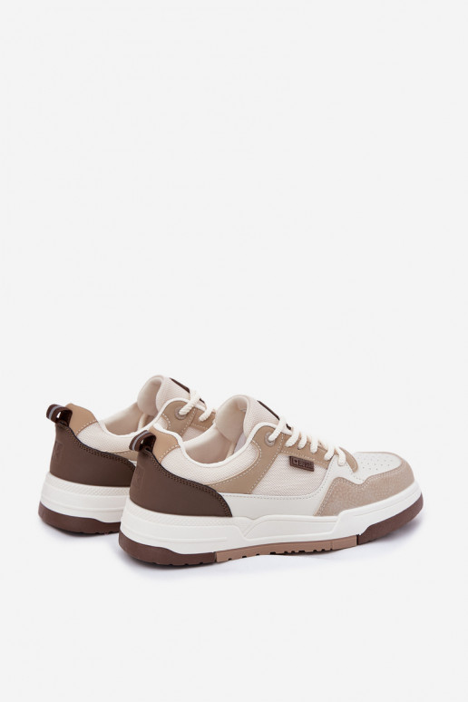 Sneakers modeļa apavi Vīriešiem Big Star RR174604 smilšu krāsas Sneakers modeļa apavi Vīriešiem Big Star RR174604 smilšu krāsas