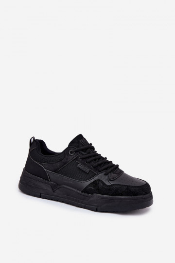 Sneakers modeļa apavi Vīriešiem Big Star RR174606 melnas krāsas