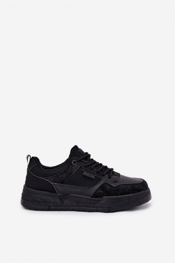 Sneakers modeļa apavi Vīriešiem Big Star RR174606 melnas krāsas 2