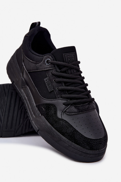Sneakers modeļa apavi Vīriešiem Big Star RR174606 melnas krāsas