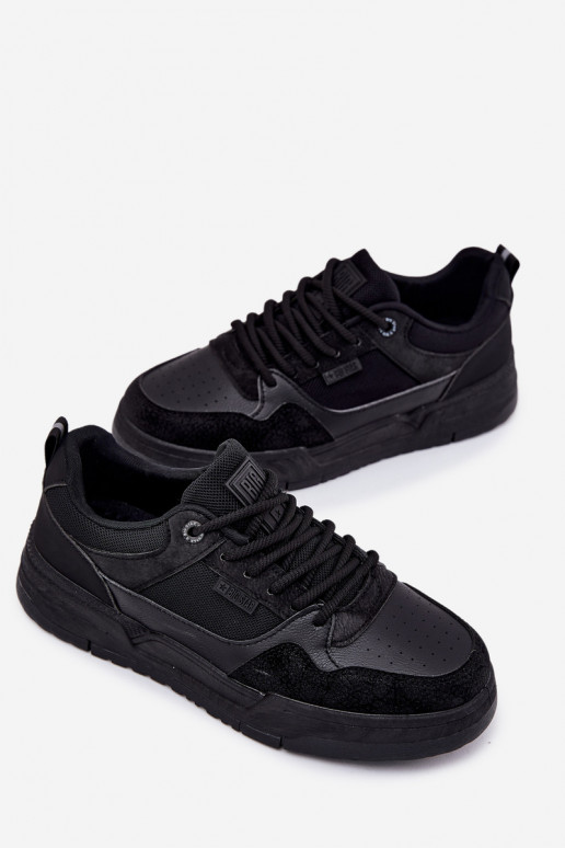 Sneakers modeļa apavi Vīriešiem Big Star RR174606 melnas krāsas