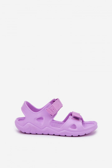 Vieglas čības uz pirksta sandales Bērnu apavi Big Star RR374516 Violeta krāsa 2