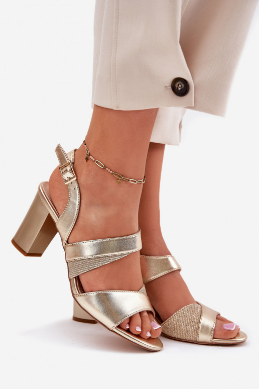 Sieviešu basenes Sergio Leone SK866 Zelta krāsas